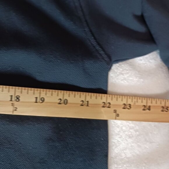 Burberry London Polo Shirt Short Sleeve Embroidered Logo Navy Blue Medium - Picture 6 of 10